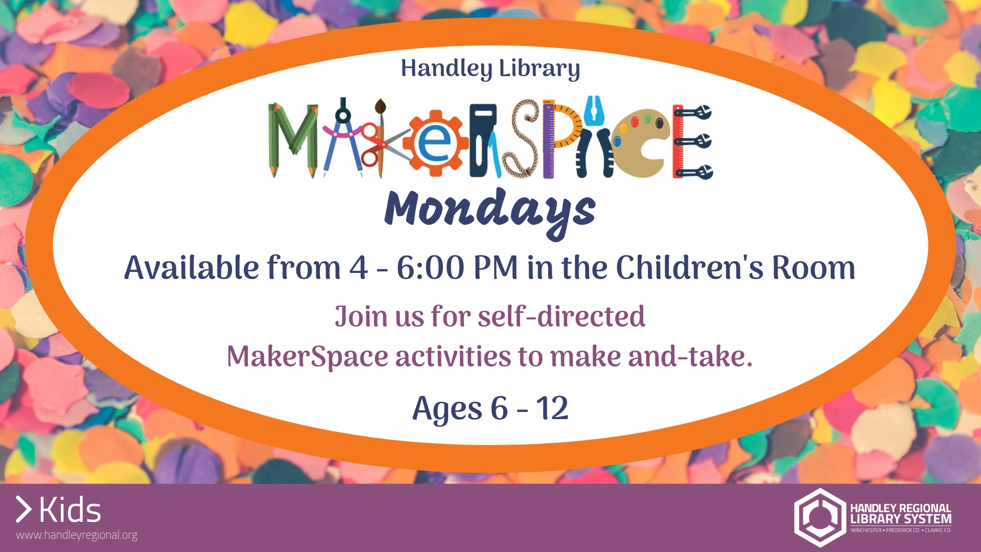 Slide for Makerspace Mondays