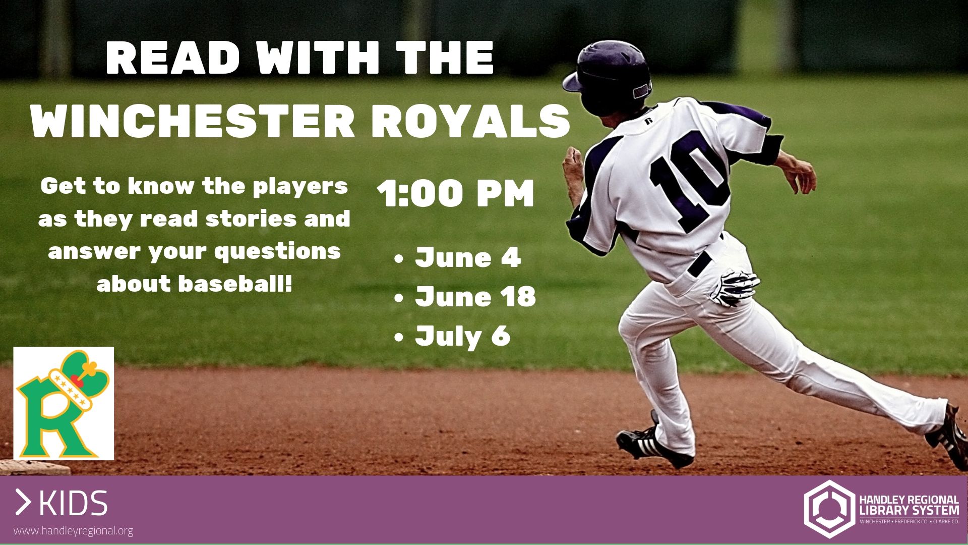 Slide for Read with the Winchester Royals
