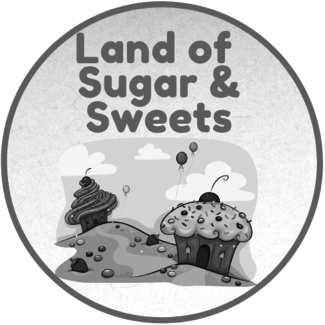 Land of Sugar Black and White Pre-Reader