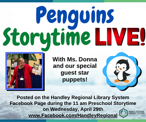 Penguin Storytime Live Poster
