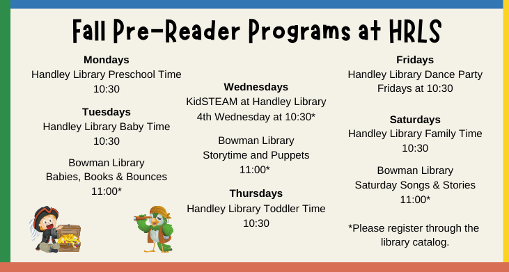 Fall programs pirate