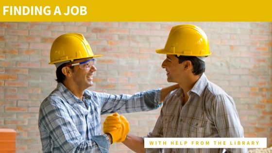 find a job profile page header