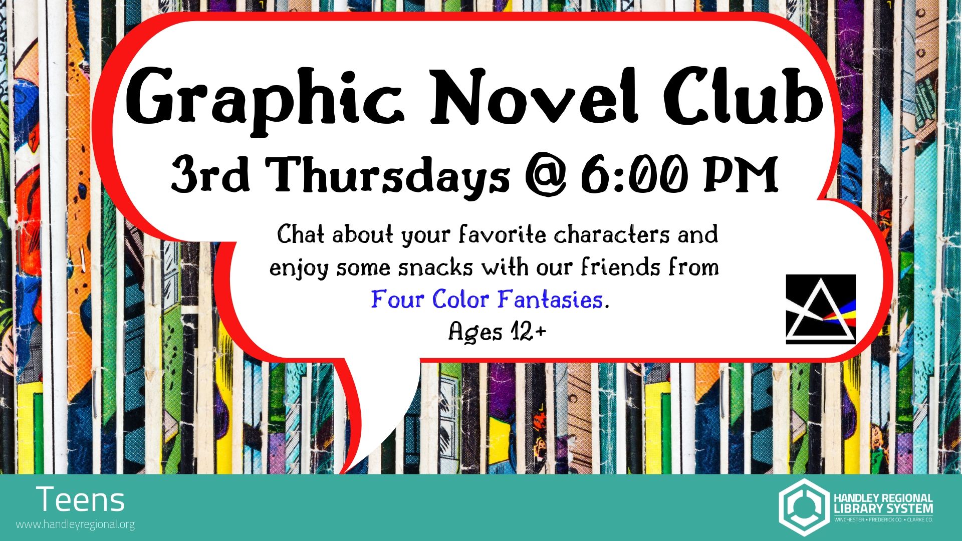 Graphic Novel Club slide