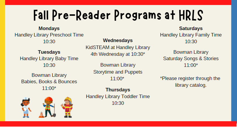 fall program graphic