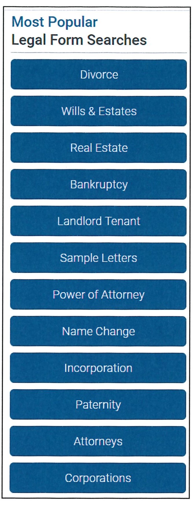 legal search topics