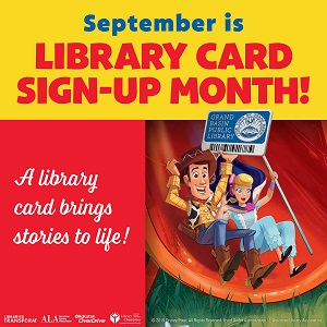 Library Card Sign Up Month