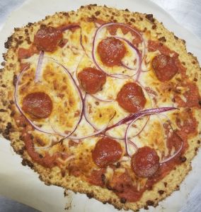 cauliflower crust pizza