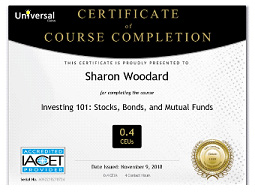 Universal Class Certificate