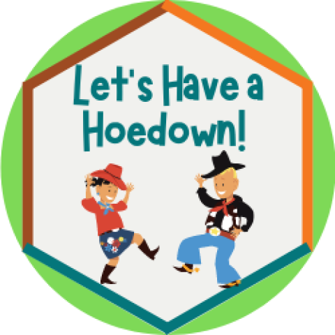 hoedown badge