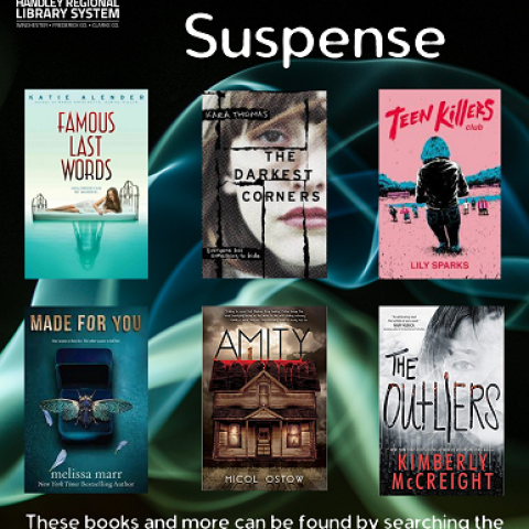 Teen Thrillers and Suspense Book Covers
