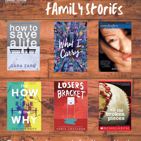 YA Adoption and Foster Families Book Covers