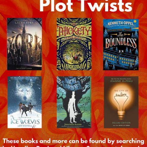 Middle Grade Plot Twists Book Covers