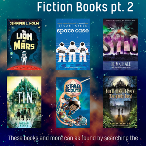 Middle Grade Science Fiction Book Covers