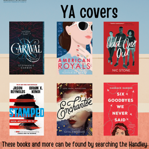 Teen Red, White, and Blue Book Covers
