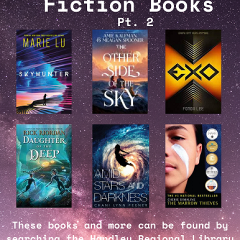 Teen Science Fiction Book Covers
