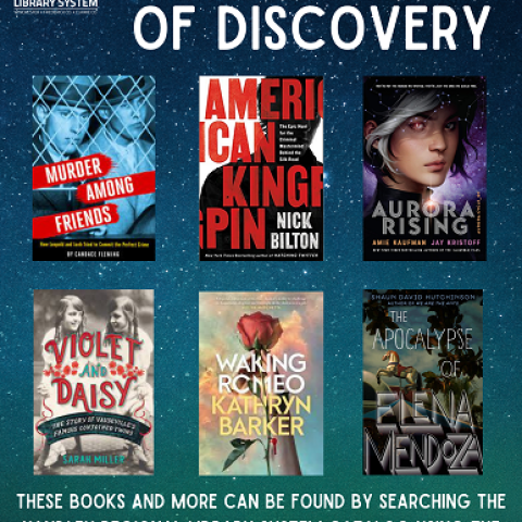 YA Possibilities of Discovery Book Covers