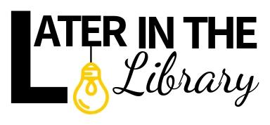 Later in the library logo