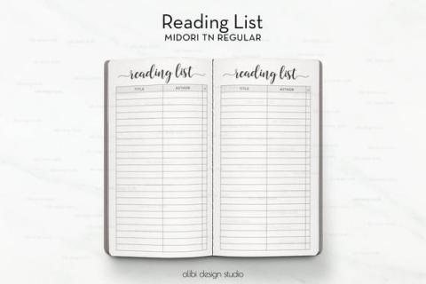 book list graphic