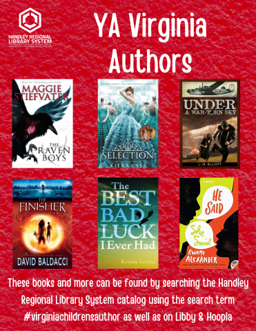YA Virginia Authors Book Covers
