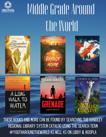 Middle Grade Around the World Book Covers