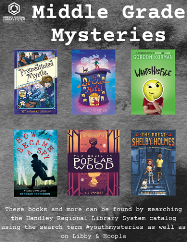 Middle Grade Mysteries Book Covers