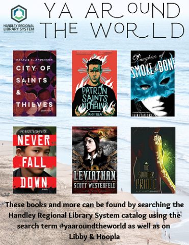 YA Around the World Book Covers