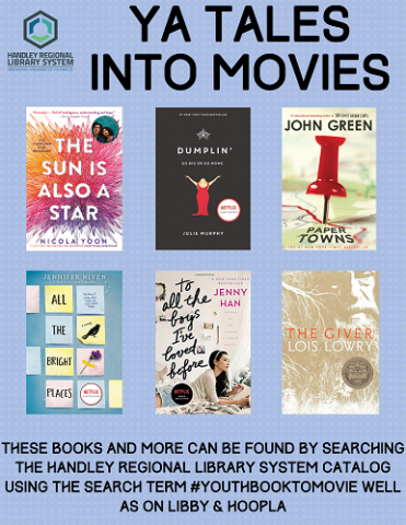 Teen Tales Into Movies Book Covers