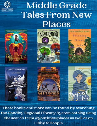Middle Grade Tales From New Places Book Covers