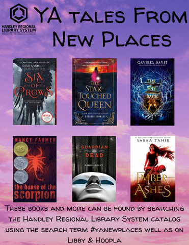 YA Tales From New Places Book Covers