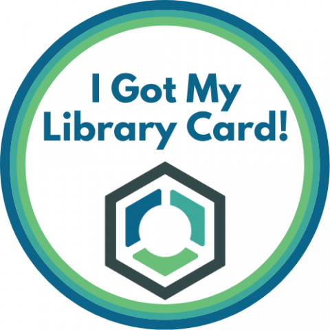 I got my library card