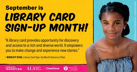 Library Card Sign-Up Month
