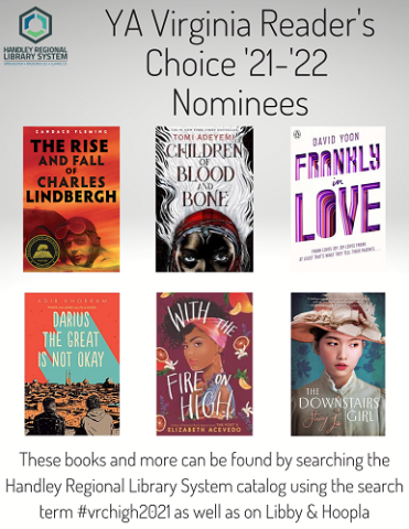 VRC 21-22 Teen Book Covers