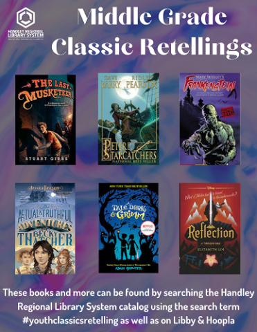 Middle Grade Classic Retellings Book Covers