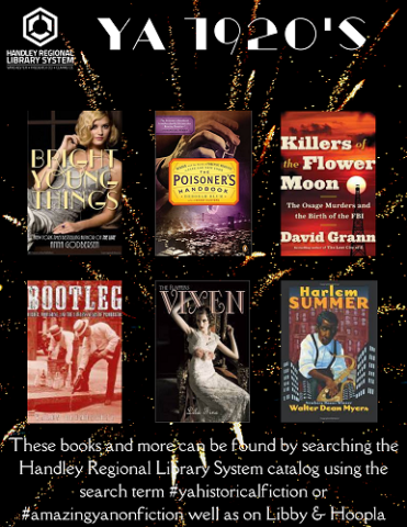 YA 1920's Book Covers