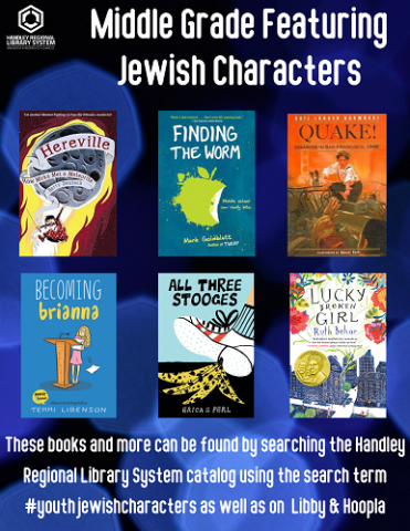 Middle Grade Jewish Characters Book Covers