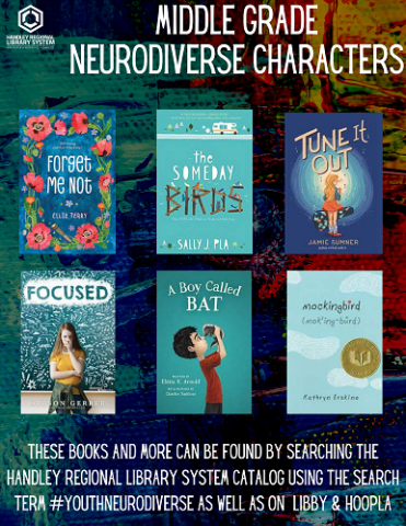 Middle Grade Neurodiverse Characters Book Covers