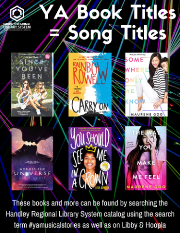 YA Song Titles Book Covers