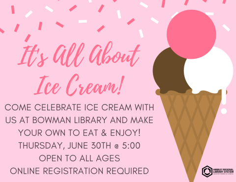 DIY Ice Cream @ Bowman