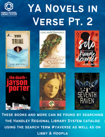 Teen Novels In Verse Book Covers