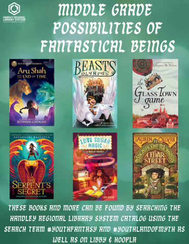 Middle Grade Possibilities of Fantastical Beings Book Covers