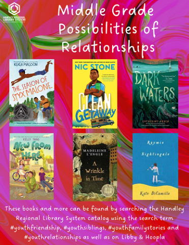 Middle Grade Possibilities of Relationships Book Covers