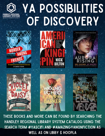 YA Possibilities of Discovery Book Covers