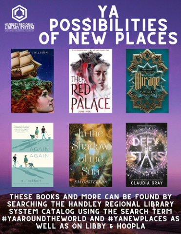 YA Possibilities of New Places Book Covers