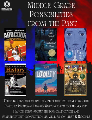 Middle Grade Possibilities from the Past Book Covers