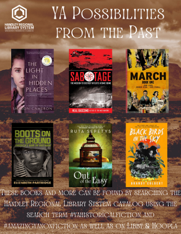 YA Possibilities from the Past Book Covers