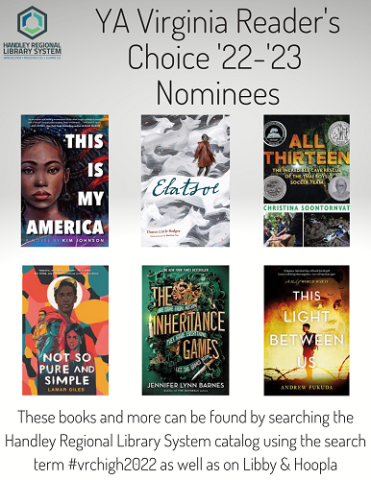 Teen VRC Titles Book Covers