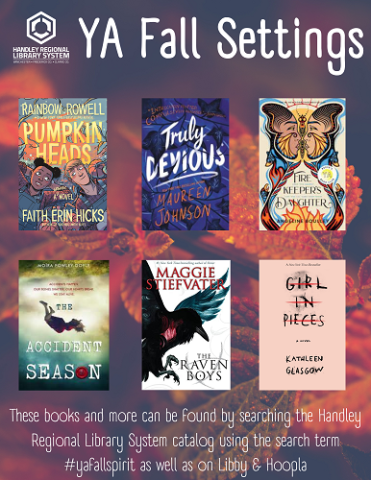 YA Fall Months Book Covers