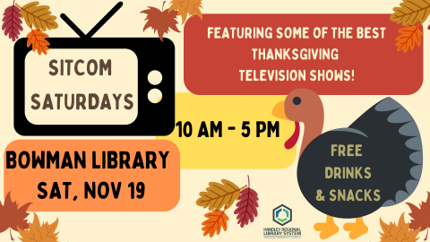 Sitcom Saturday Flyer