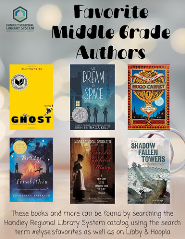 Middle Grade Favorite Authors Book Covers