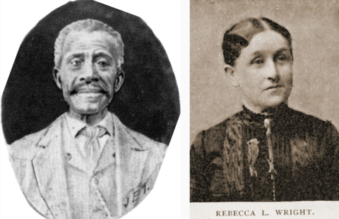 Rebecca Wright and Thomas Laws